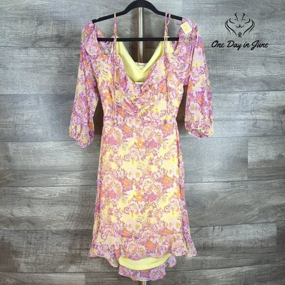 Rewind Open Back Mini Dress Size XXL - Picture 1 of 7